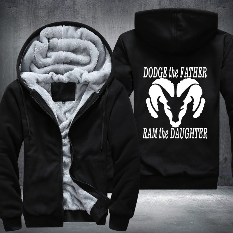 DODGE the FATHER RAM the DAUGHTER Fleece Hoodies Jacket