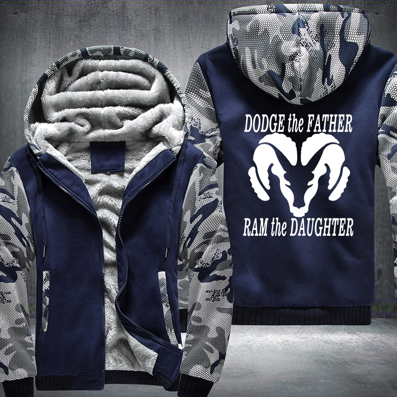 DODGE the FATHER RAM the DAUGHTER Fleece Hoodies Jacket