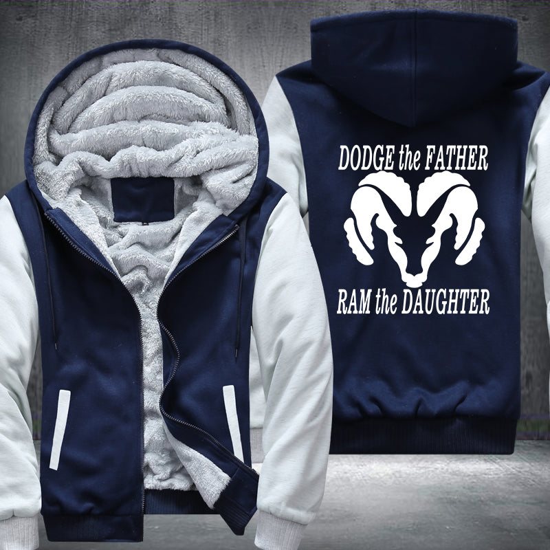 DODGE the FATHER RAM the DAUGHTER Fleece Hoodies Jacket
