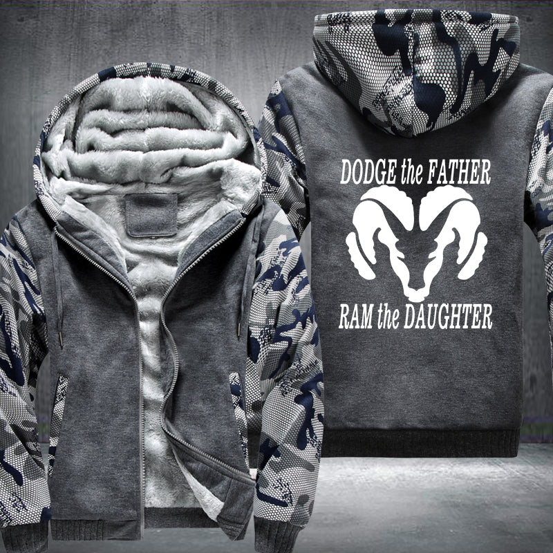 DODGE the FATHER RAM the DAUGHTER Fleece Hoodies Jacket