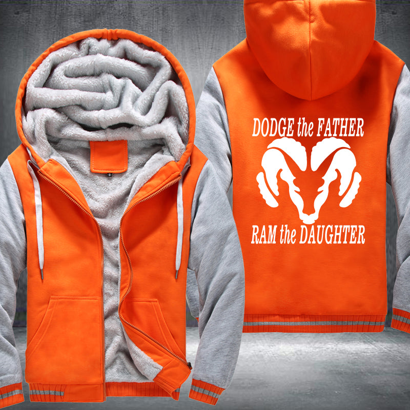 DODGE the FATHER RAM the DAUGHTER Fleece Hoodies Jacket