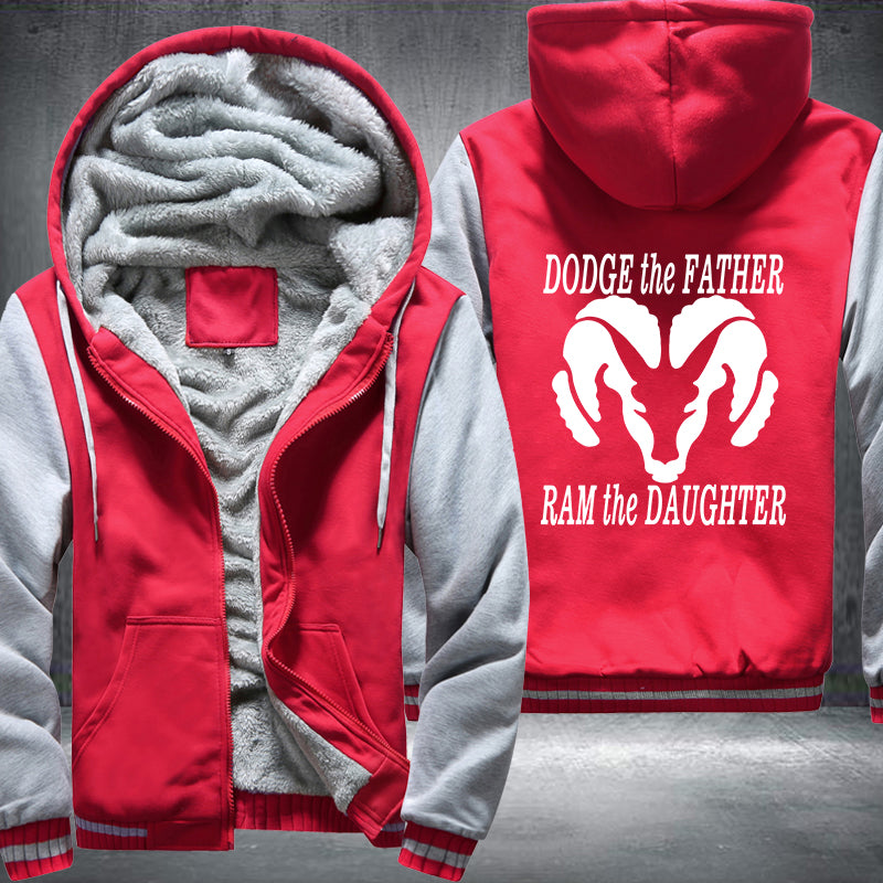 DODGE the FATHER RAM the DAUGHTER Fleece Hoodies Jacket