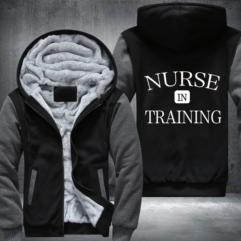 NURSE IN TRAINING Fleece Hoodies Jacket