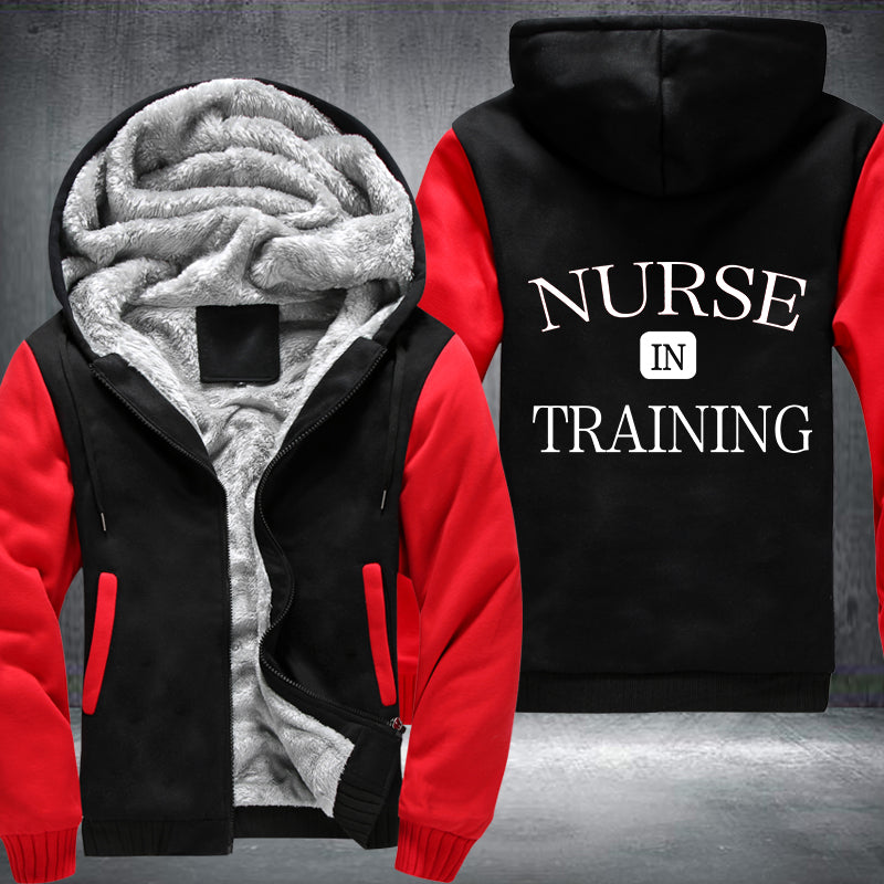NURSE IN TRAINING Fleece Hoodies Jacket