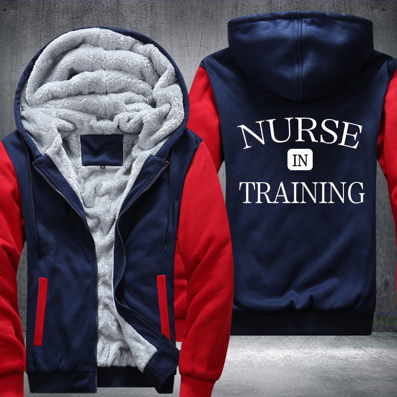 NURSE IN TRAINING Fleece Hoodies Jacket