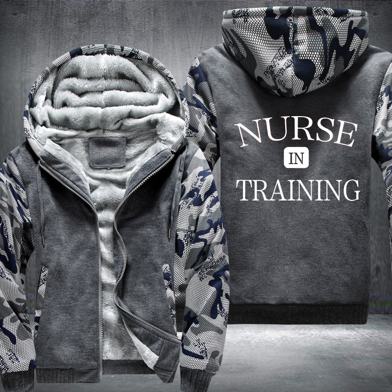 NURSE IN TRAINING Fleece Hoodies Jacket