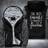 The Best Moms get promoted to Grandma Fleece Hoodies Jacket