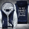 The Best Moms get promoted to Grandma Fleece Hoodies Jacket