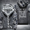 The Best Moms get promoted to Grandma Fleece Hoodies Jacket