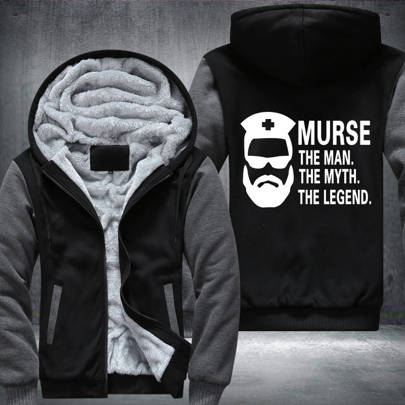MURSE THE MAN THE MYTH THE LEGEND Fleece Hoodies Jacket