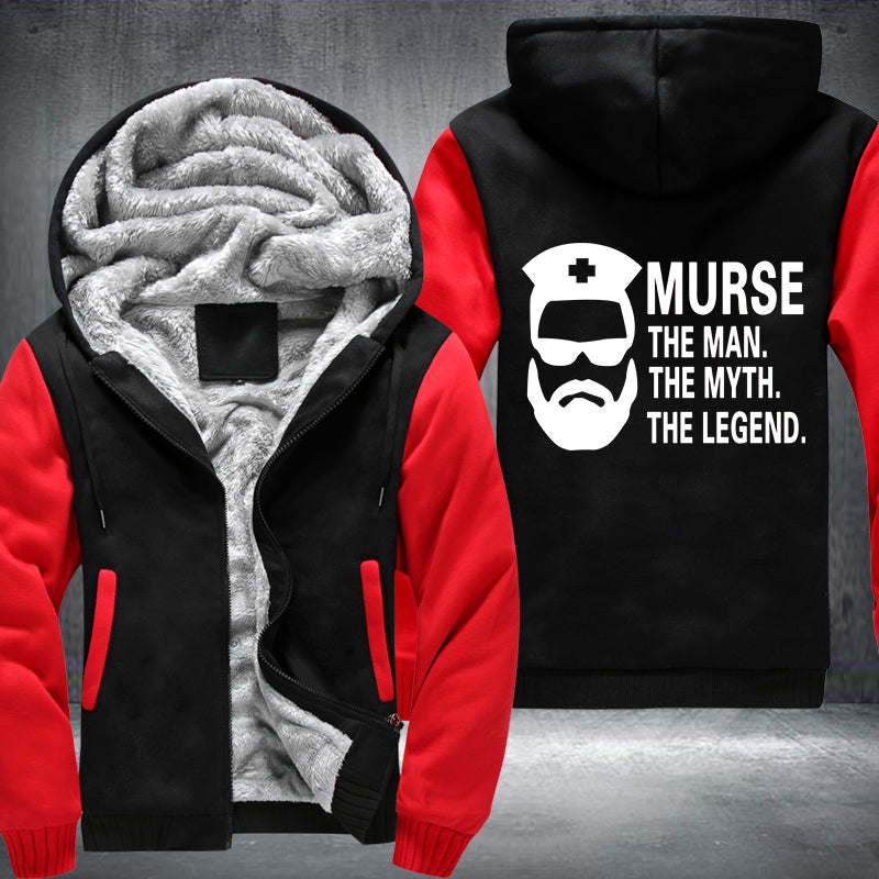 MURSE THE MAN THE MYTH THE LEGEND Fleece Hoodies Jacket