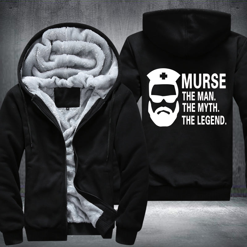 MURSE THE MAN THE MYTH THE LEGEND Fleece Hoodies Jacket