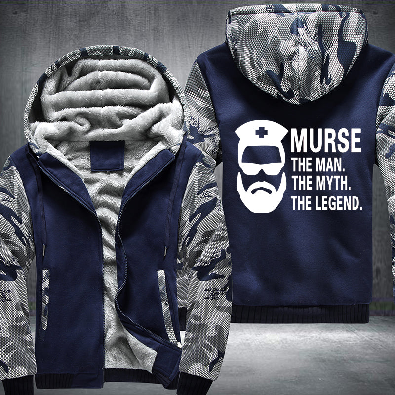 MURSE THE MAN THE MYTH THE LEGEND Fleece Hoodies Jacket