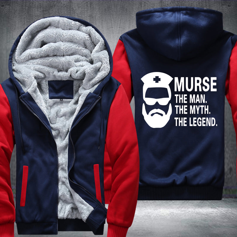MURSE THE MAN THE MYTH THE LEGEND Fleece Hoodies Jacket