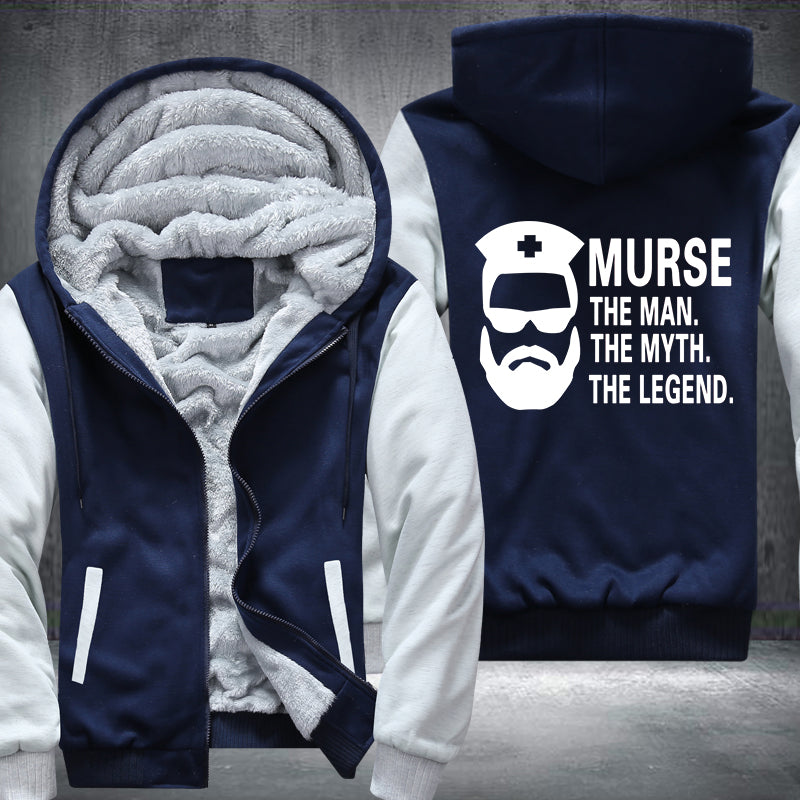 MURSE THE MAN THE MYTH THE LEGEND Fleece Hoodies Jacket