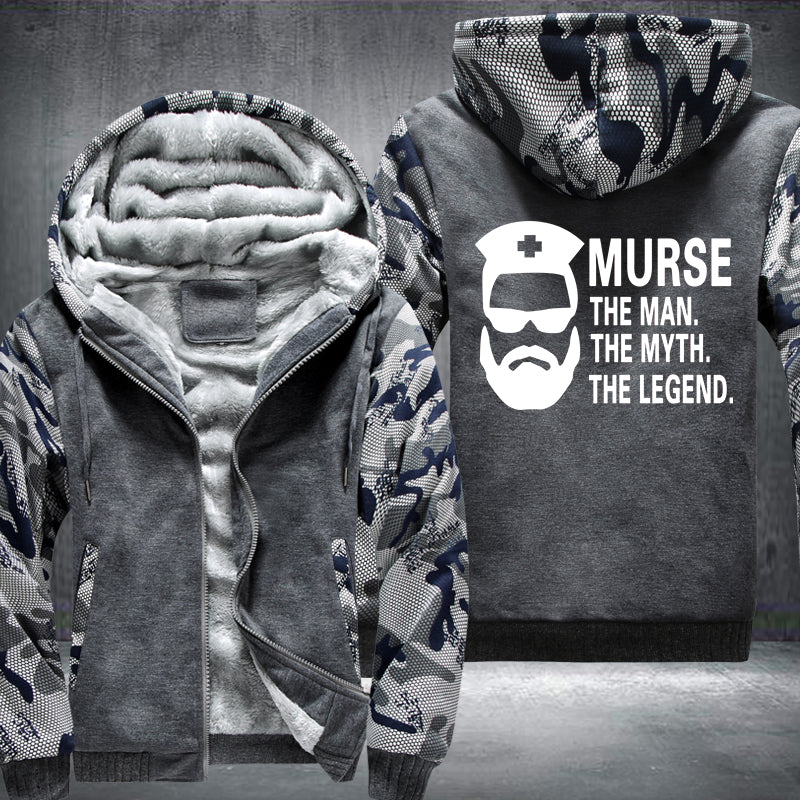 MURSE THE MAN THE MYTH THE LEGEND Fleece Hoodies Jacket