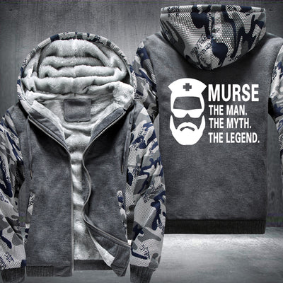 MURSE THE MAN THE MYTH THE LEGEND Fleece Hoodies Jacket