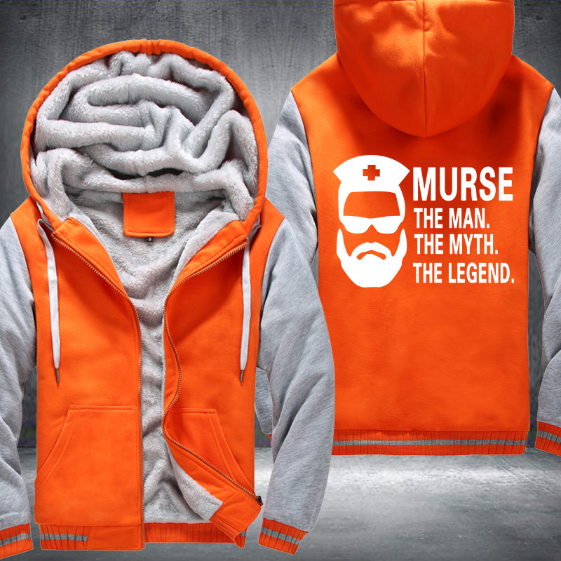 MURSE THE MAN THE MYTH THE LEGEND Fleece Hoodies Jacket