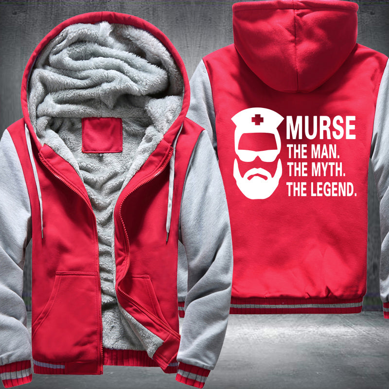 MURSE THE MAN THE MYTH THE LEGEND Fleece Hoodies Jacket