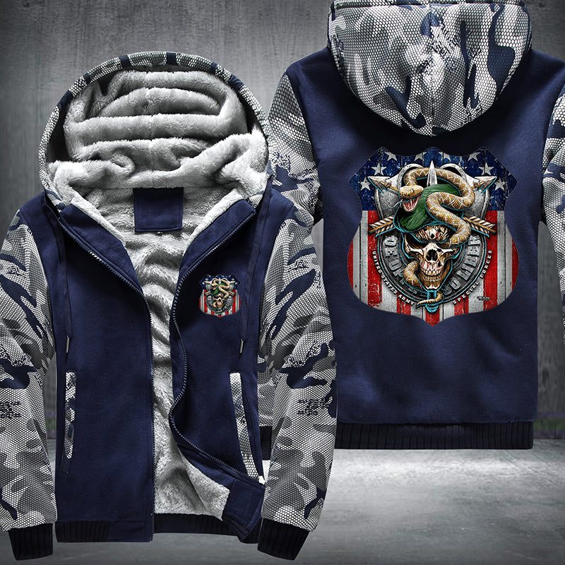 US army special force Fleece Hoodies Jacket