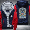 The sea is ours Navy Fleece Hoodies Jacket