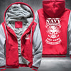 The Navy Fleece Hoodies Jacket