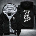 PITBULL MOM Design Fleece Hoodies Jacket