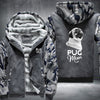 PUG MOM DOG Fleece Hoodies Jacket