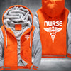 Nurse printed Fleece Hoodies Jacket
