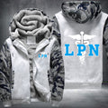 Licensed Practical Nurse LPN printed Fleece Hoodies Jacket