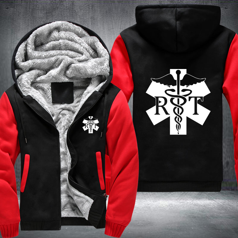 Respiratory Therapist RT printed Fleece Hoodies Jacket