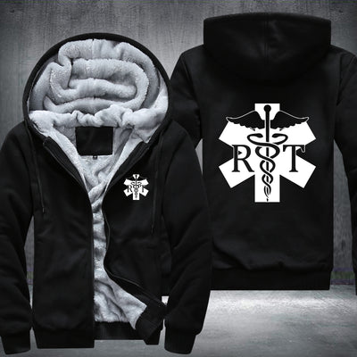 Respiratory Therapist RT printed Fleece Hoodies Jacket