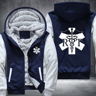 Respiratory Therapist RT printed Fleece Hoodies Jacket
