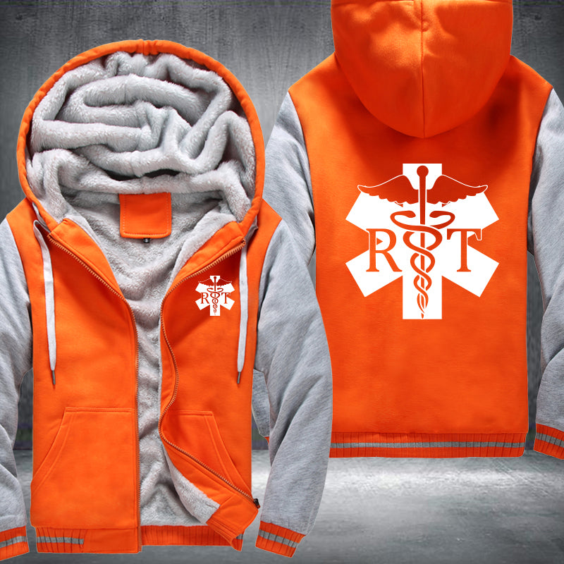 Respiratory Therapist RT printed Fleece Hoodies Jacket