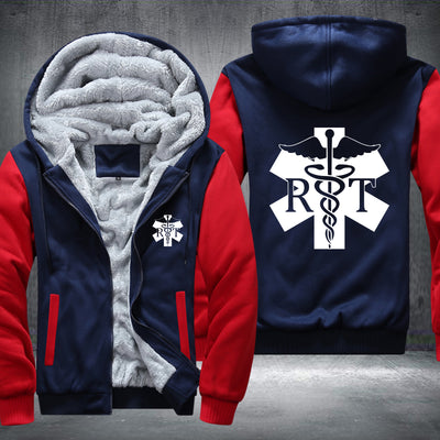 Respiratory Therapist RT printed Fleece Hoodies Jacket