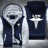 Licensed Vocational Nurse LVN printed Fleece Hoodies Jacket