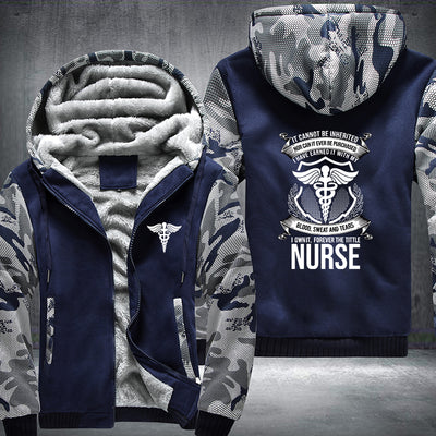 I own it forever the title nurse printed Fleece Hoodies Jacket
