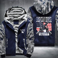 I OWN IT FOREVER THE TITLE VETERAN Fleece Hoodies Jacket