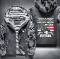 I OWN IT FOREVER THE TITLE VETERAN Fleece Hoodies Jacket