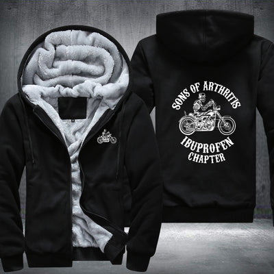 SONS OF ARTHEITIS IBUPROFEN CHAPTER Fleece Hoodies Jacket