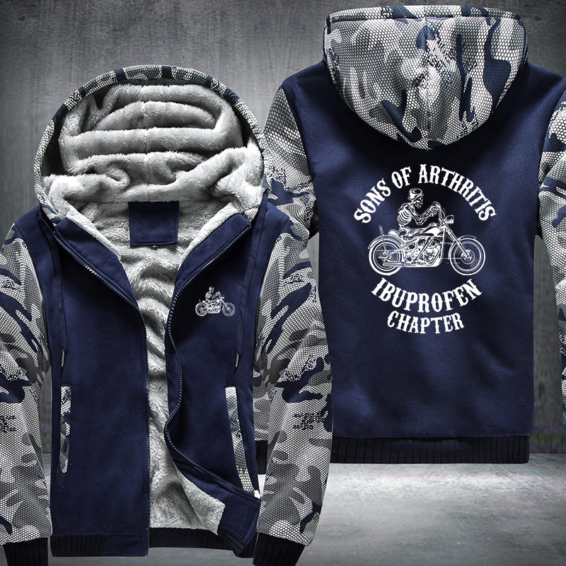 SONS OF ARTHEITIS IBUPROFEN CHAPTER Fleece Hoodies Jacket