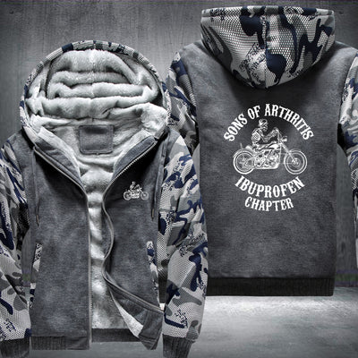 SONS OF ARTHEITIS IBUPROFEN CHAPTER Fleece Hoodies Jacket