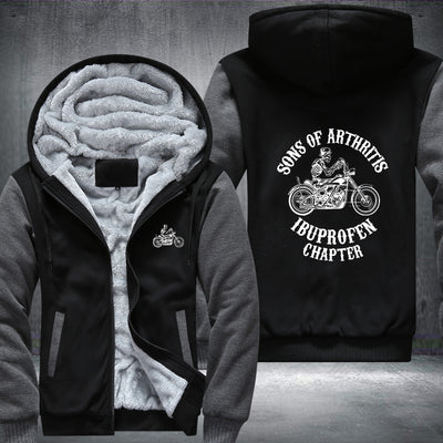 SONS OF ARTHEITIS IBUPROFEN CHAPTER Fleece Hoodies Jacket