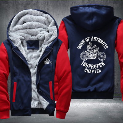 SONS OF ARTHEITIS IBUPROFEN CHAPTER Fleece Hoodies Jacket
