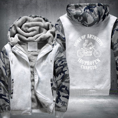 SONS OF ARTHEITIS IBUPROFEN CHAPTER Fleece Hoodies Jacket