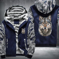 Animal Wolf Art Fleece Hoodies Jacket