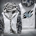 WOLF design Fleece Hoodies Jacket