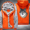 PORTRAIT Tamaskan Wolfdog Fleece Hoodies Jacket