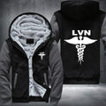 LVN - Licensed Vocational Nurse Fleece Hoodies Jacket