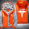 LVN - Licensed Vocational Nurse Fleece Hoodies Jacket